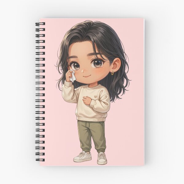 Item preview, Cute Emotional Chibi Character Wiping Tears designed and sold by taogiauco.