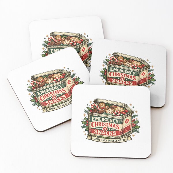 Item preview, Emergency Christmas Gingerbread Cookies Snacks Vintage Retro Gift designed and sold by Artycom.
