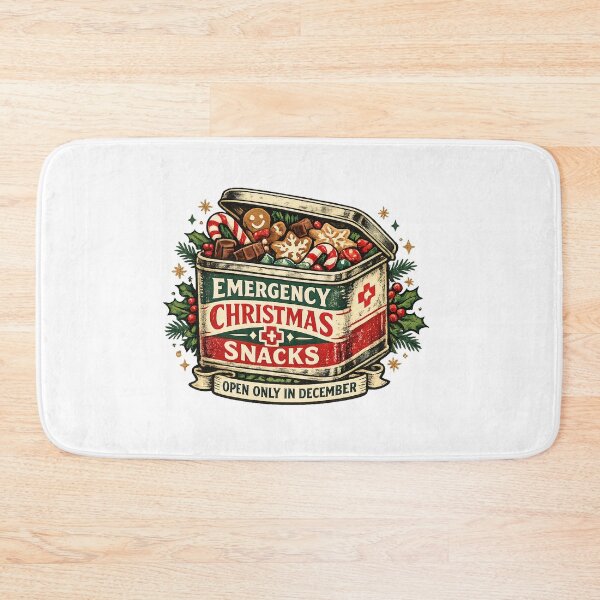 Item preview, Emergency Christmas Gingerbread Cookies Snacks Vintage Retro Gift designed and sold by Artycom.