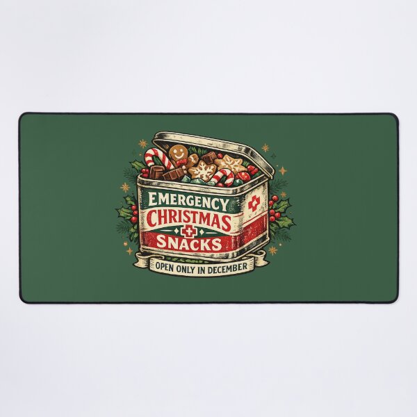 Item preview, Emergency Christmas Gingerbread Cookies Snacks Vintage Retro Gift designed and sold by Artycom.