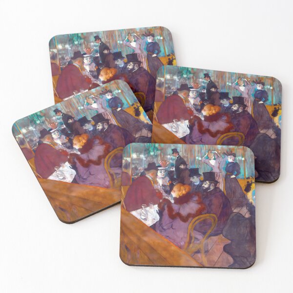 Item preview, At the Moulin Rouge - Henri de Toulouse-Lautrec designed and sold by Jon-Baran.