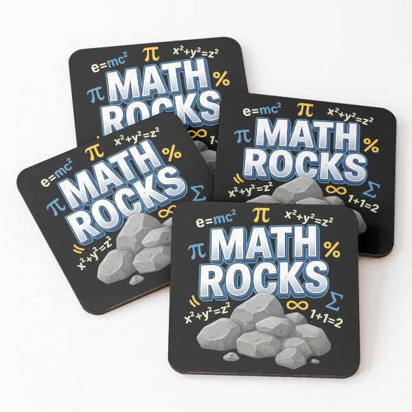 Item preview, Math Rocks Mathematics Student Teacher Professor STEM designed and sold by w66aboo.