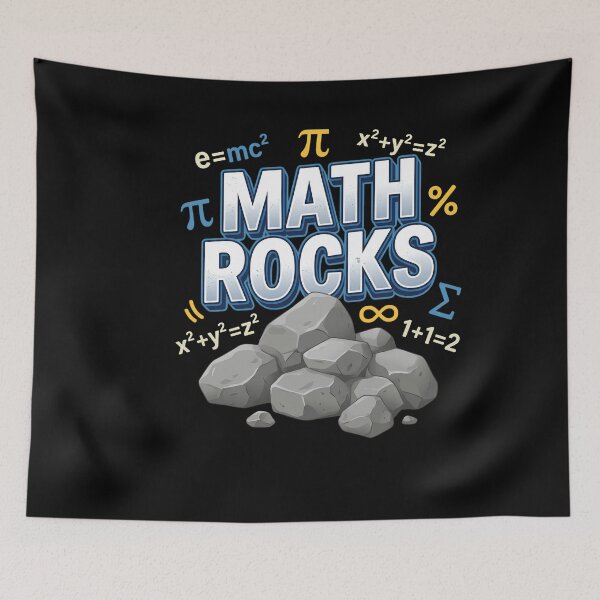 Item preview, Math Rocks Mathematics Student Teacher Professor STEM designed and sold by w66aboo.