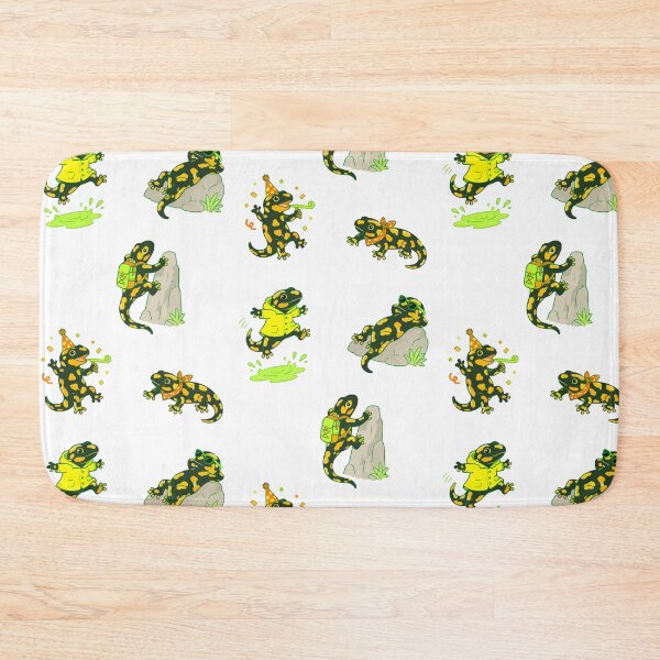 Item preview, Cute Salamander Climbing Rock designed and sold by Limuko.