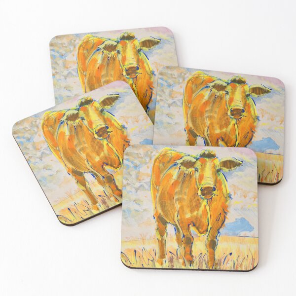 Item preview, Orange Cow Painting designed and sold by MikeJory.
