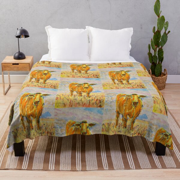 Item preview, Orange Cow Painting designed and sold by MikeJory.