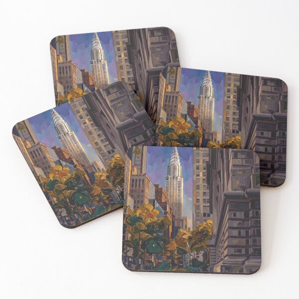 Item preview, New York Urban Contrast: A Golden Moment designed and sold by CleverCulture.