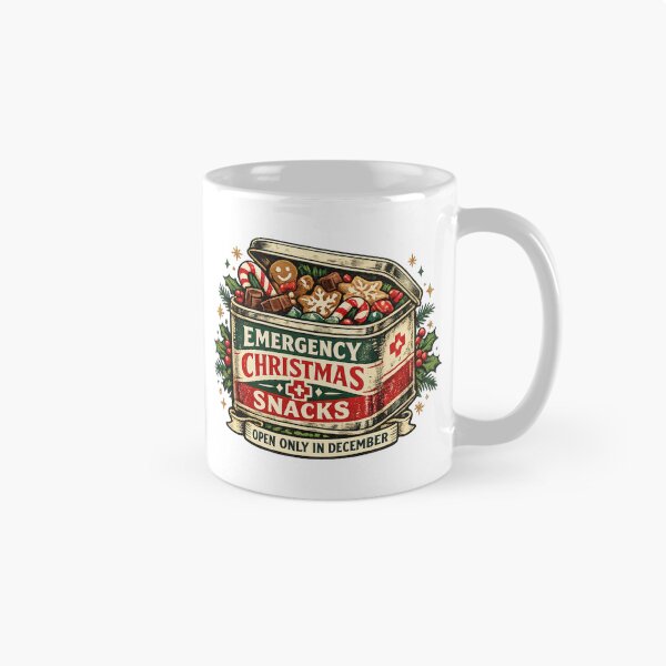 Item preview, Emergency Christmas Gingerbread Cookies Snacks Vintage Retro Gift designed and sold by Artycom.