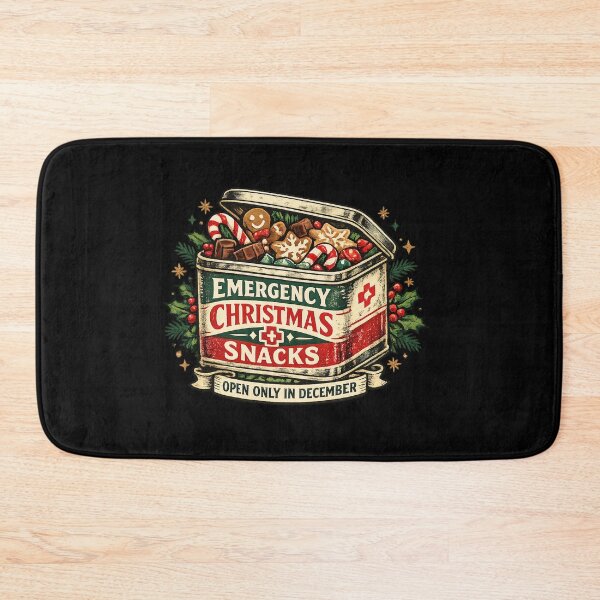 Item preview, Emergency Christmas Gingerbread Cookies Snacks Vintage Retro Gift designed and sold by Artycom.