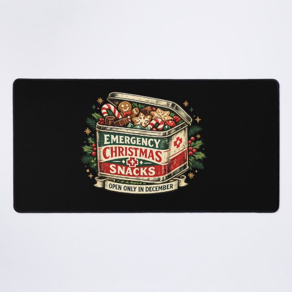 Item preview, Emergency Christmas Gingerbread Cookies Snacks Vintage Retro Gift designed and sold by Artycom.