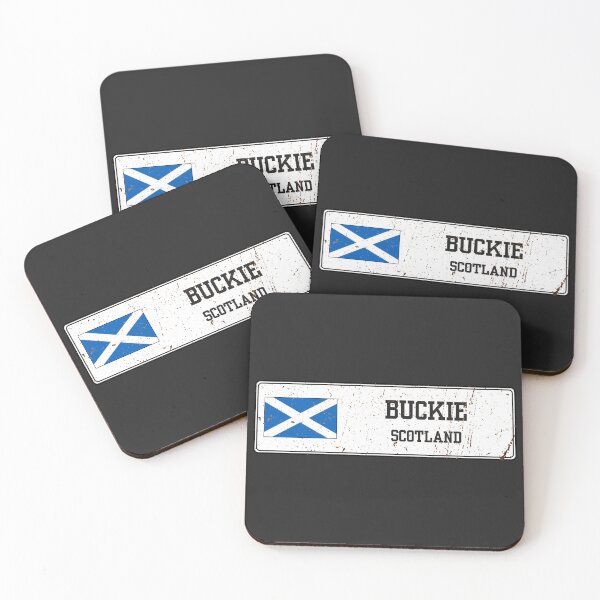 Item preview, Buckie Scotland Vintage Street Sign Rusted Metal Plate designed and sold by jeshands.