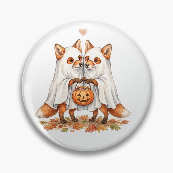 Item preview, Ghost Foxes Halloween designed and sold by Roy & Tiffany.