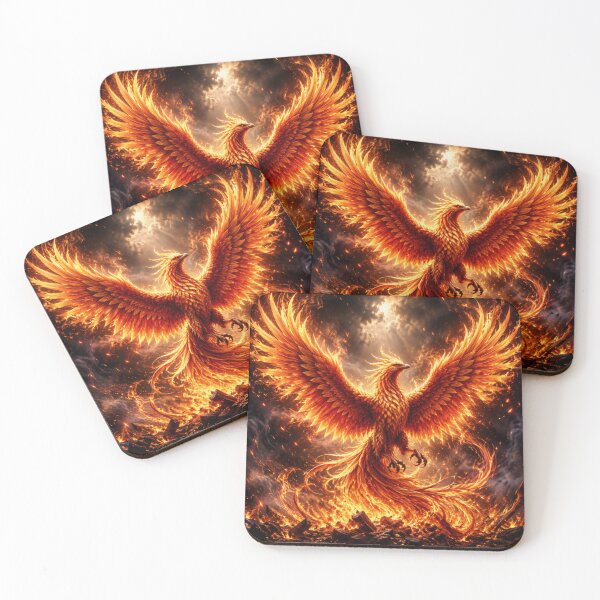 Item preview, Phoenix Reborn in Flames designed and sold by JuViRo.