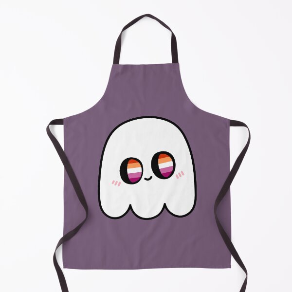 Item preview, Les-Boo – Kawaii Lesbian Ghost LGBTQ Halloween designed and sold by Cannaxes Studio.