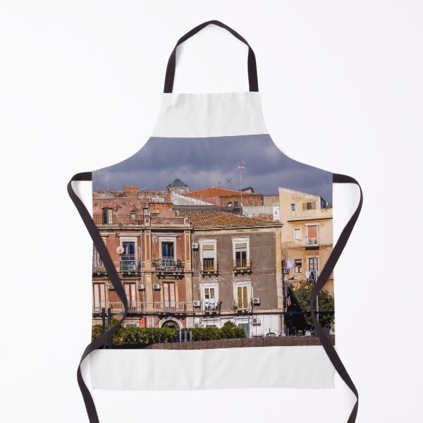 Item preview, Colorful European Apartment Buildings With Balconies Along A Busy Street designed and sold by Nmallia.