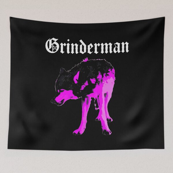 Item preview, Grindermans Wolf Gothic Cyberpunk Neon  designed and sold by XanDuriCatcute.