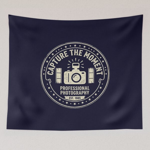Item preview, Capture the Moment – Vintage Photography Camera Design designed and sold by RajDeals.