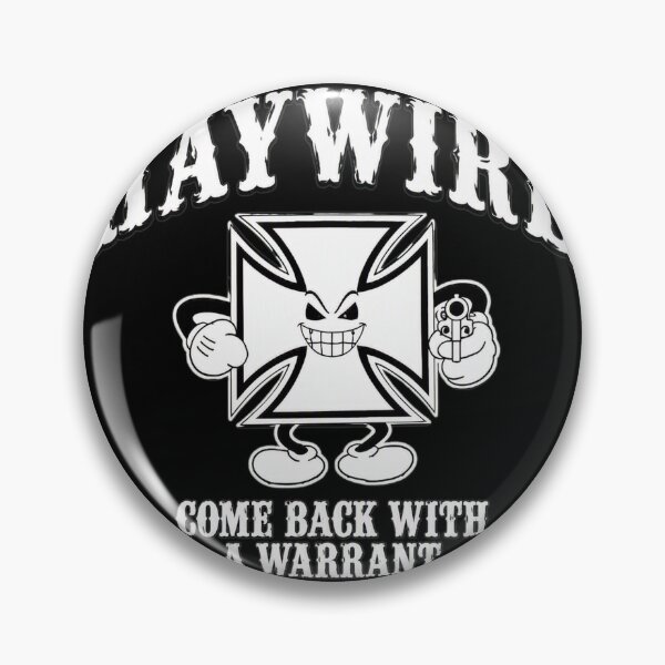 Item preview, Haywires Cartoon Irons Cross Come Back With Warrants  designed and sold by XanDuriCatcute.