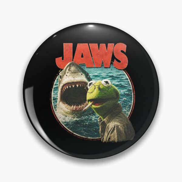 Item preview, JAWS Kermit parody bigger boat   designed and sold by reliew-atsica.