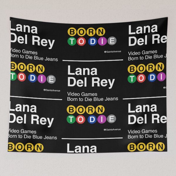 Item preview, Born To Die Lana Del Rey Subway Sign - Trendy Subway style - New York designed and sold by SaintsAvenue.