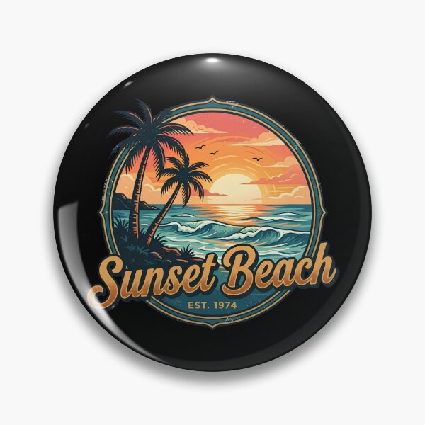 Item preview, Sunset Beach Tropical Vacation Beach Lover  designed and sold by w66aboo.