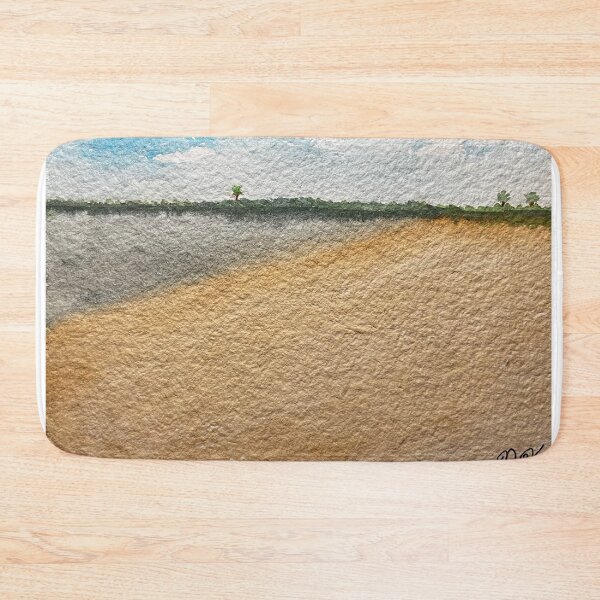 Item preview, Rockport Beach Texas Watercolor Landscape designed and sold by BirdandaBrush.
