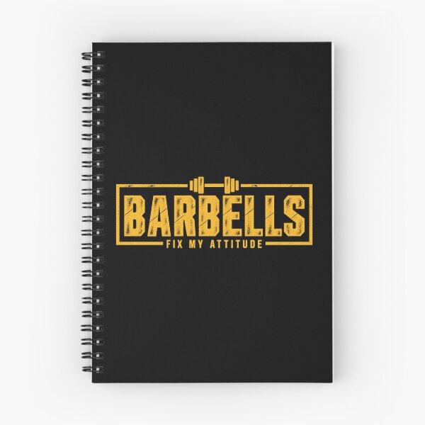 Item preview, Barbells Fix My Attitude – Vintage Gym designed and sold by FZ Studio .