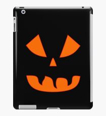 Halloween Kürbisgesicht iPad-Hülle & Skin
