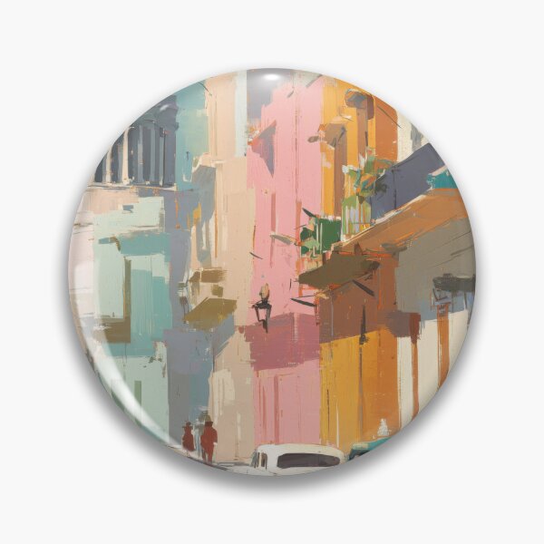 Item preview, Havana – Colourful Street and Classic Cars Travel Print, Cuba designed and sold by MarkedArtPrints.
