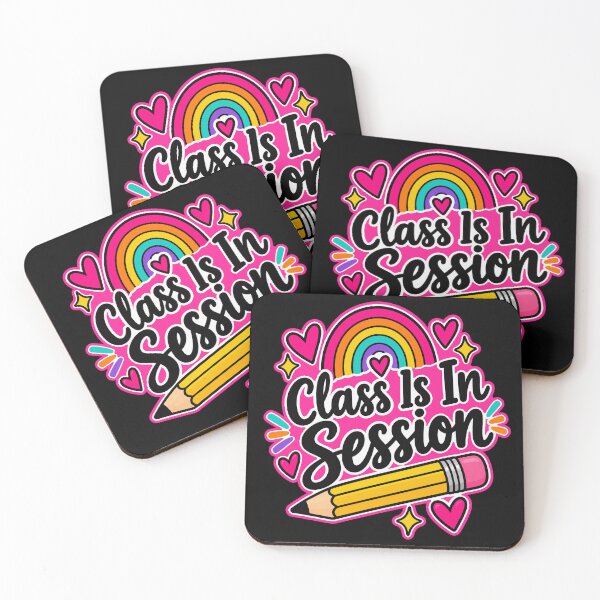 Item preview, class is in session teacher educate rainbow pencil  designed and sold by OCD_JESSICA.