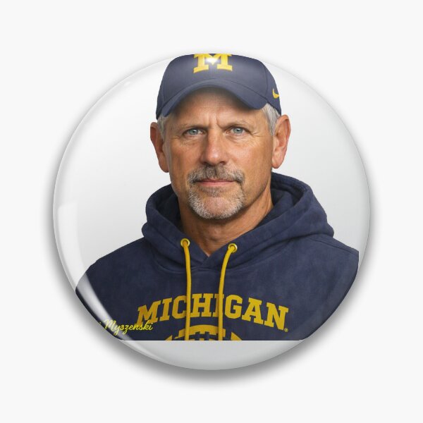 Item preview, Kyle Whittingham University of Michigan Football  designed and sold by The Art Queen Of Michigan .