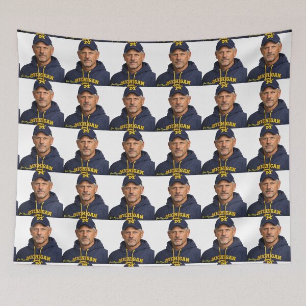 Item preview, Kyle Whittingham University of Michigan Football  designed and sold by The Art Queen Of Michigan .