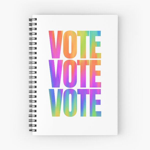 Item preview, Rainbow vote vote vote designed and sold by happymoon03.