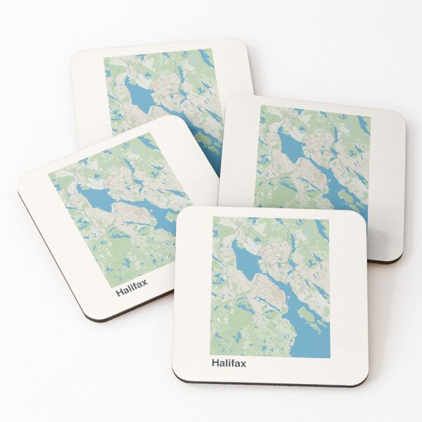 Item preview, Halifax Minimalistic Map Art designed and sold by MapsNerd.