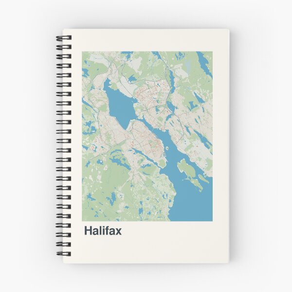 Item preview, Halifax Minimalistic Map Art designed and sold by MapsNerd.