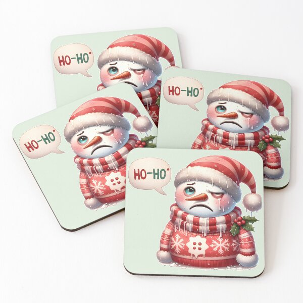 Item preview, Funny Christmas Snowman Clipart with Scarves, Candy Canes, and Festive Holiday Decorations designed and sold by zozo-shop.