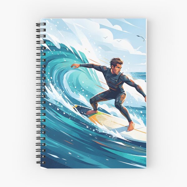 Item preview, Surfer riding a large ocean wave designed and sold by homydesign.