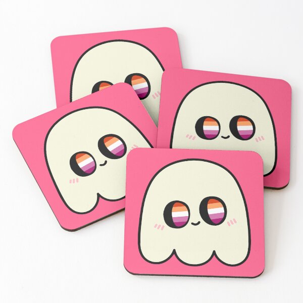 Item preview, kawaii ghost - Lesbian Lgbtq Halloween designed and sold by Cannaxes Studio.