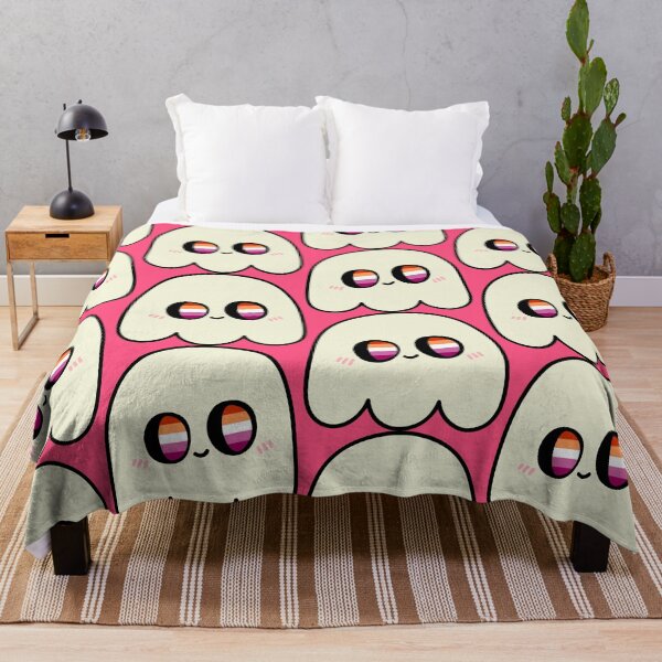 Item preview, kawaii ghost - Lesbian Lgbtq Halloween designed and sold by Cannaxes Studio.