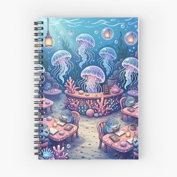 Item preview, Bioluminescent Jellyfish Underwater Cafe designed and sold by Herodestroyer.