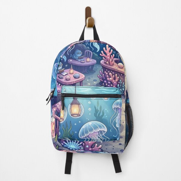 Item preview, Bioluminescent Jellyfish Underwater Cafe designed and sold by Herodestroyer.