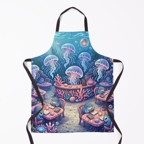 Item preview, Bioluminescent Jellyfish Underwater Cafe designed and sold by Herodestroyer.