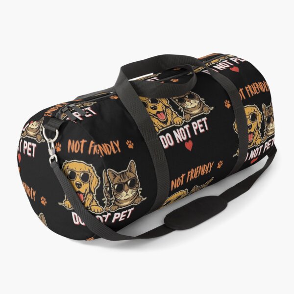 Item preview, Not Friendly Do Not Pet Dog Cat Warning Pet Owner Reactive Animal designed and sold by w66aboo.