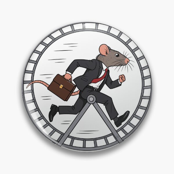 Item preview, Corporate Rat Race Office Humor designed and sold by PRINTIONAL.