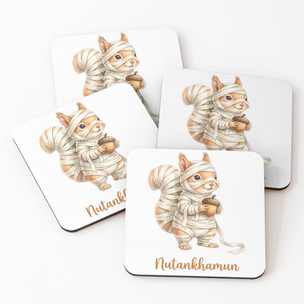 Item preview, Nutankhamun Mummy Squirrel designed and sold by Roy & Tiffany.