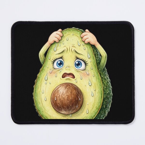 Item preview, Stressed Avocado Humor designed and sold by Turki & Tres Colores.