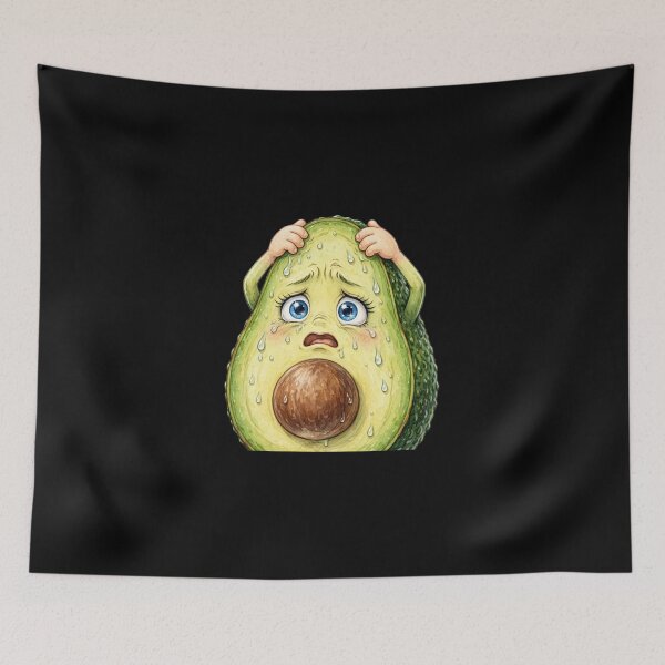 Item preview, Stressed Avocado Humor designed and sold by Turki & Tres Colores.