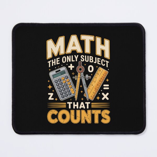 Item preview, MATH — THE ONLY SUBJECT THAT COUNTS   designed and sold by jkrphoto.