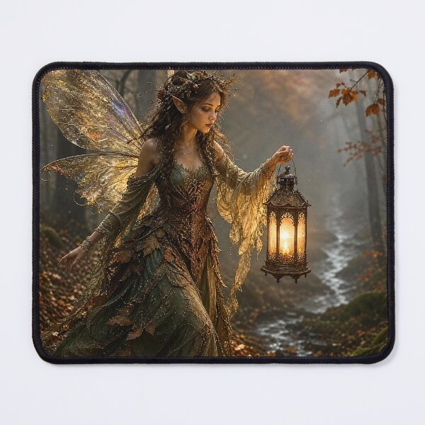 Item preview, Woodland Lantern Fairy Autumn Forest designed and sold by Storybook Botanica.