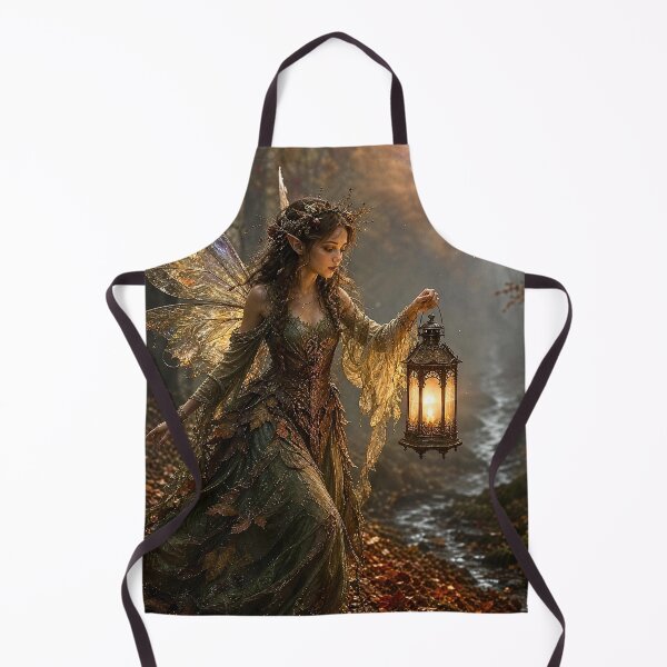 Item preview, Woodland Lantern Fairy Autumn Forest designed and sold by Storybook Botanica.